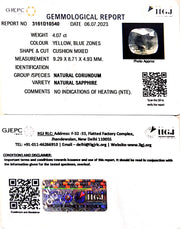 4.07/CT Natural Ceylonese Pukhraj with Govt Lab Certificate (8991)